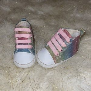 Rising Star | glitter 6 month baby shoes